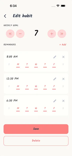 Goal4 — Reminders